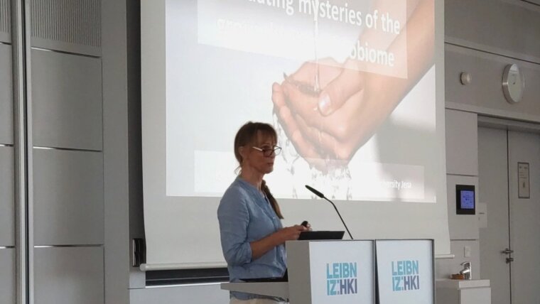 Prof. Küsel at JEMS Talk