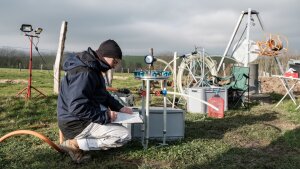 Fieldowrk led by Heiko Minkmar at the Hainich CZE