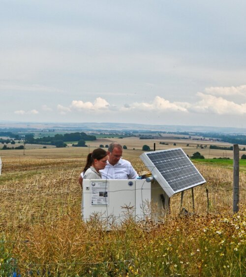 Weather station at Hainich CZE